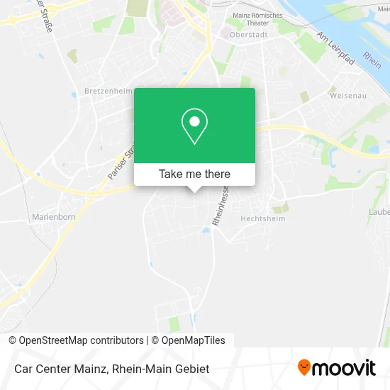 Car Center Mainz map