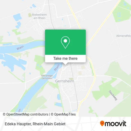 Edeka Haupter map