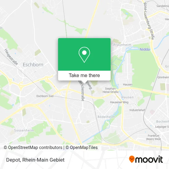 Depot map