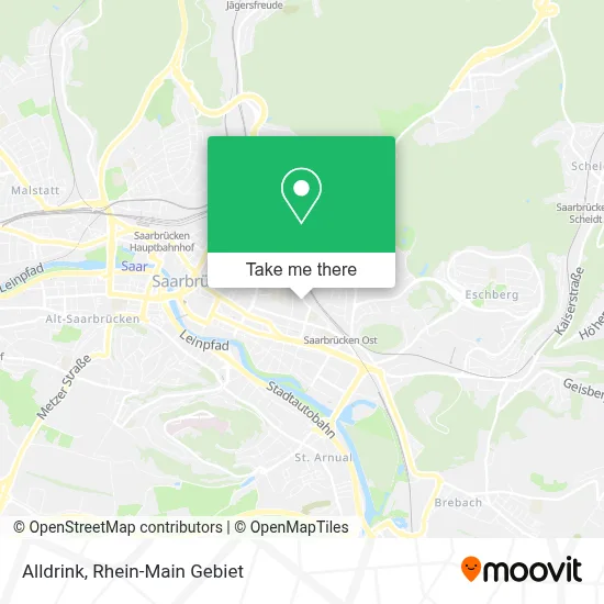 Alldrink map