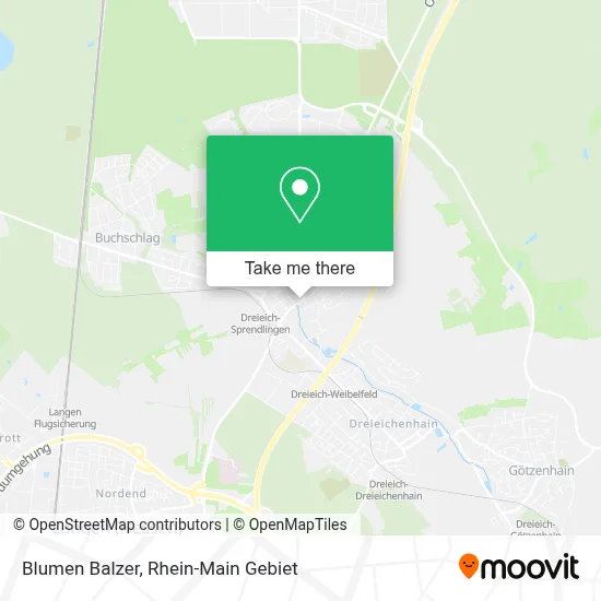 Blumen Balzer map