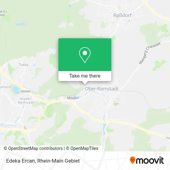 Edeka Ercan map