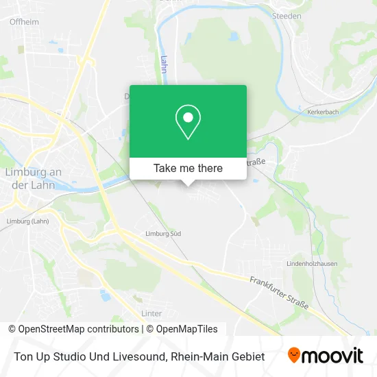Ton Up Studio Und Livesound map