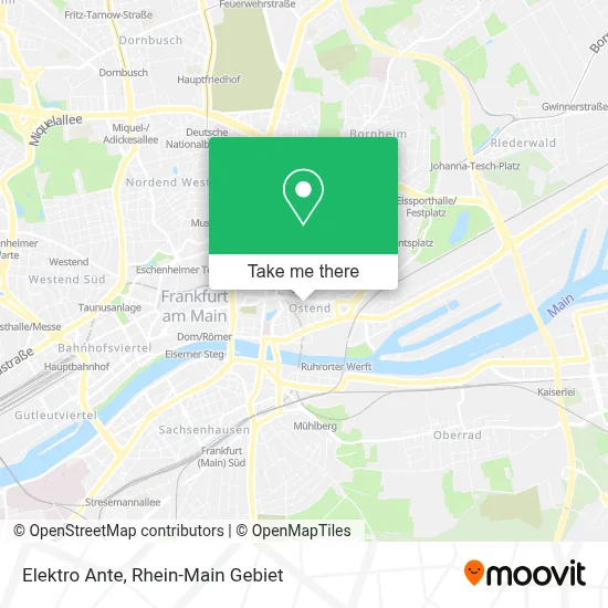 Elektro Ante map