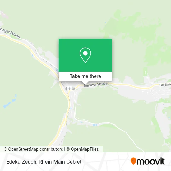 Edeka Zeuch map
