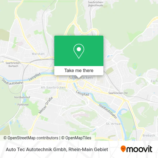 Auto Tec Autotechnik Gmbh map
