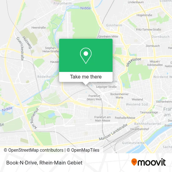 Book-N-Drive map