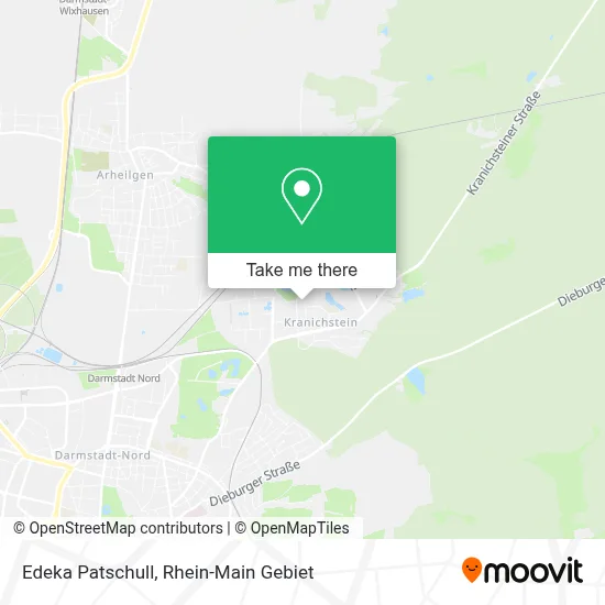 Edeka Patschull map