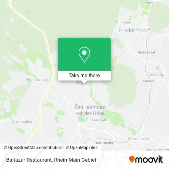 Baltazar Restaurant map