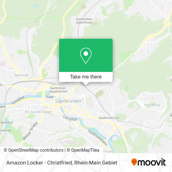 Amazon Locker - Christfried map