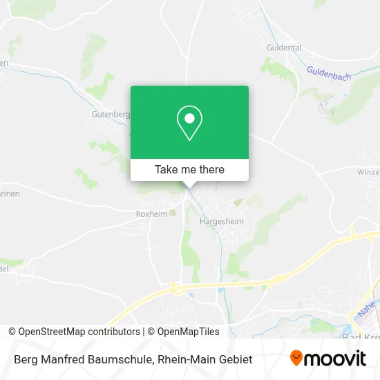 Berg Manfred Baumschule map