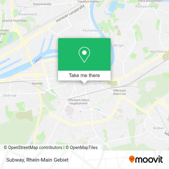 Subway map