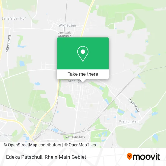 Edeka Patschull map