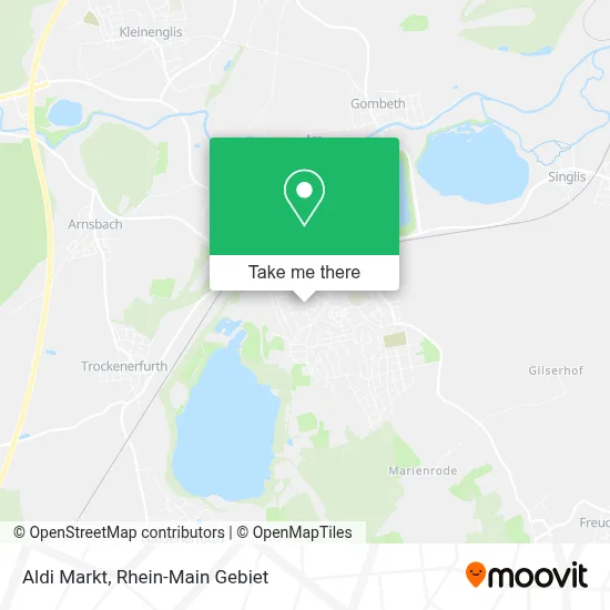 Aldi Markt map
