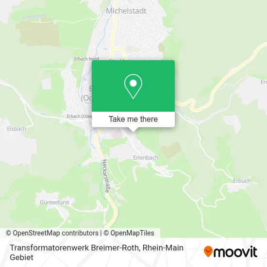 Transformatorenwerk Breimer-Roth map