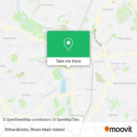 Billiardbistro map