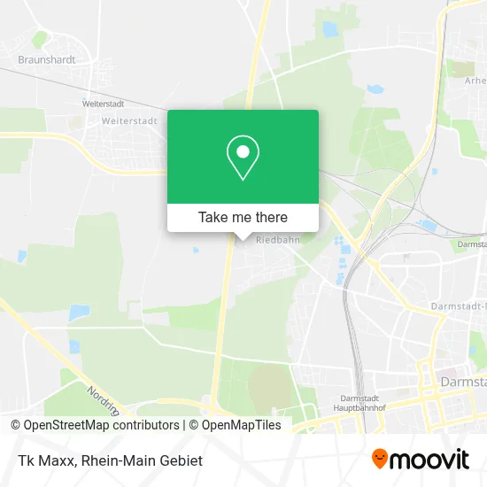 Tk Maxx map