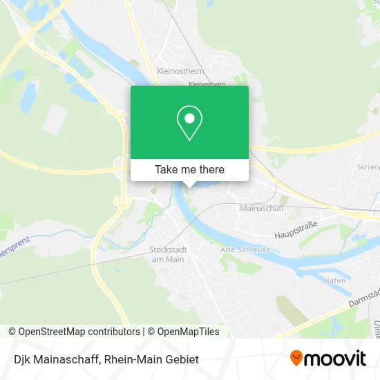 Djk Mainaschaff map