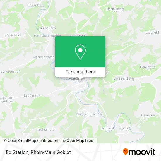 Ed Station map