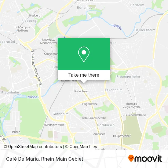 Café Da Maria map