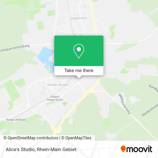 Alice's Studio map