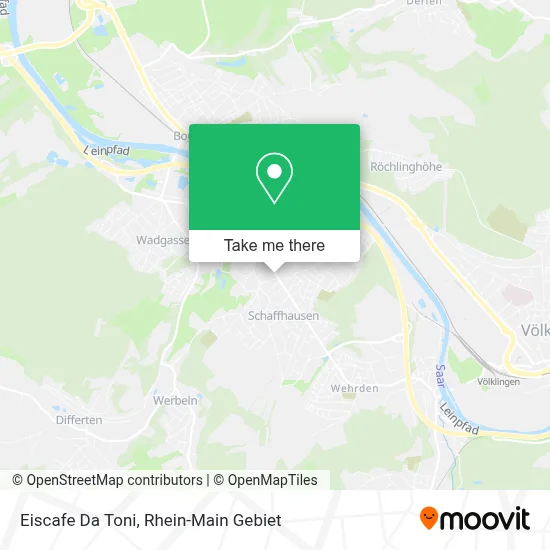 Eiscafe Da Toni map