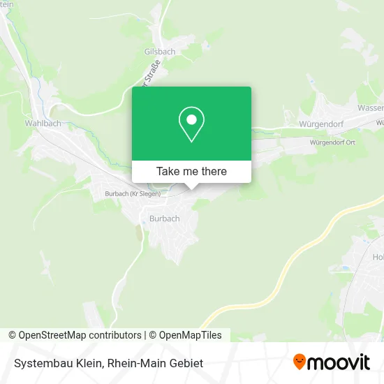 Systembau Klein map