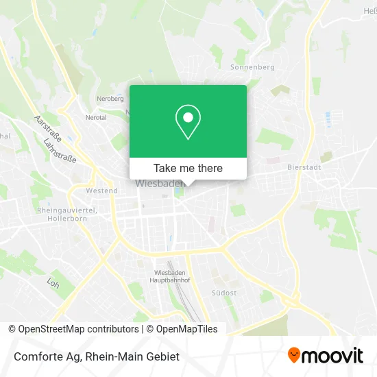 Comforte Ag map