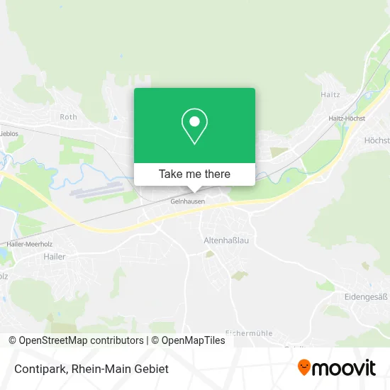 Contipark map