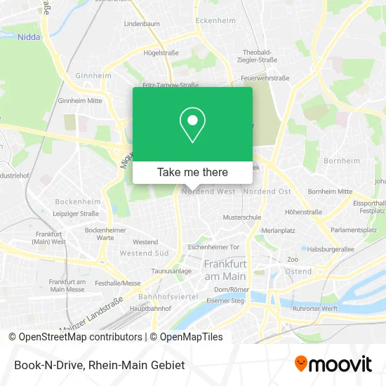 Book-N-Drive map