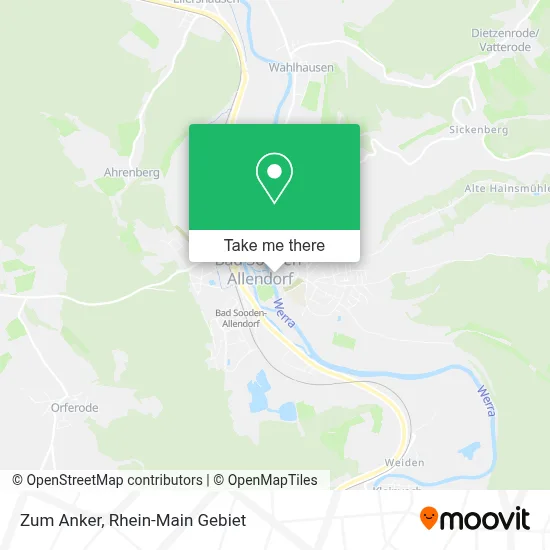 Zum Anker map