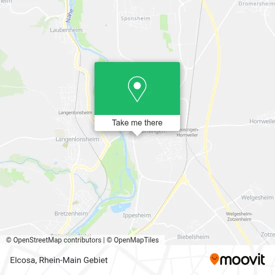 Elcosa map