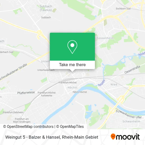 Weingut 5 - Balzer & Hansel map