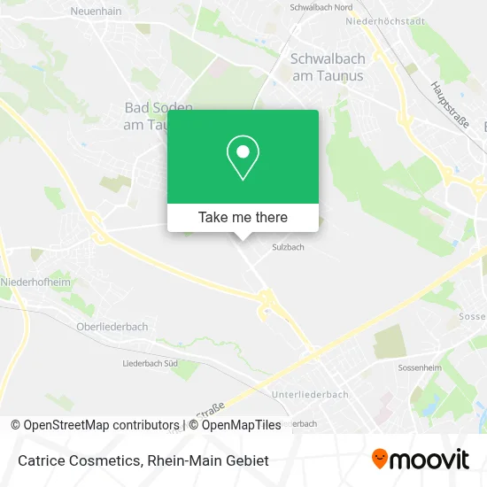 Catrice Cosmetics map