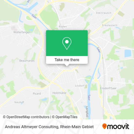 Andreas Altmeyer Consulting map