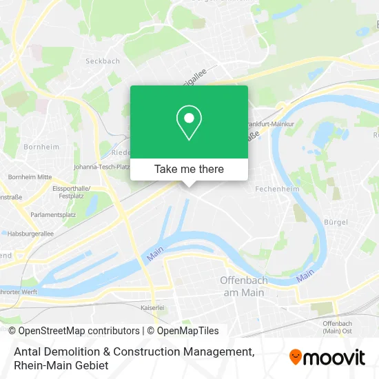 Antal Demolition & Construction Management map