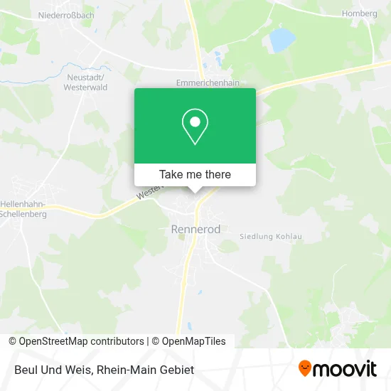 Beul Und Weis map