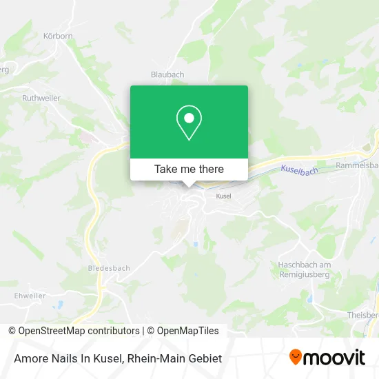 Amore Nails In Kusel map