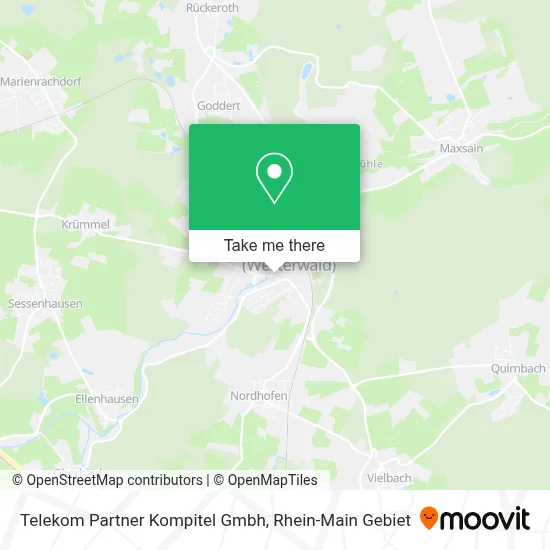 Telekom Partner Kompitel Gmbh map
