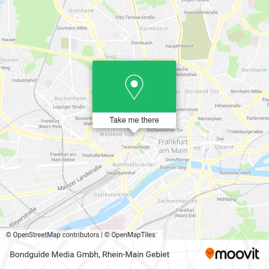 Bondguide Media Gmbh map