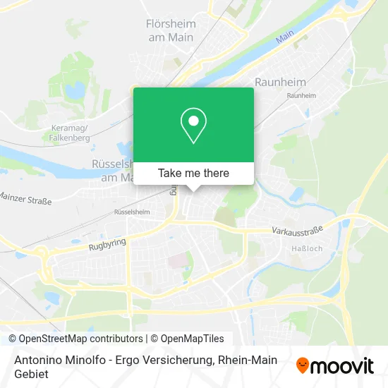 Antonino Minolfo - Ergo Versicherung map