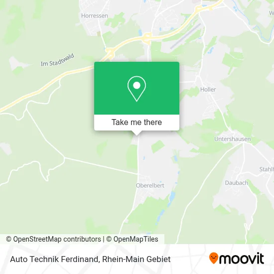 Auto Technik Ferdinand map