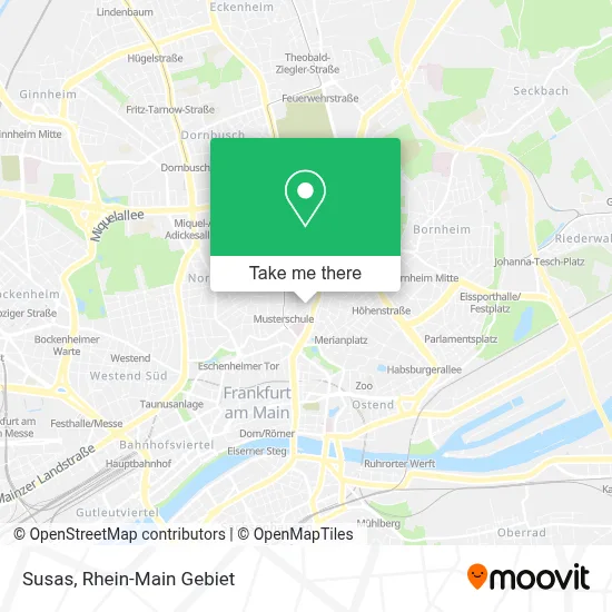 Susas map