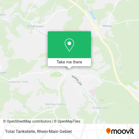 Total Tankstelle map