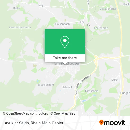 Avuklar Selda map