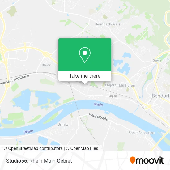 Studio56 map