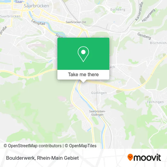 Boulderwerk map