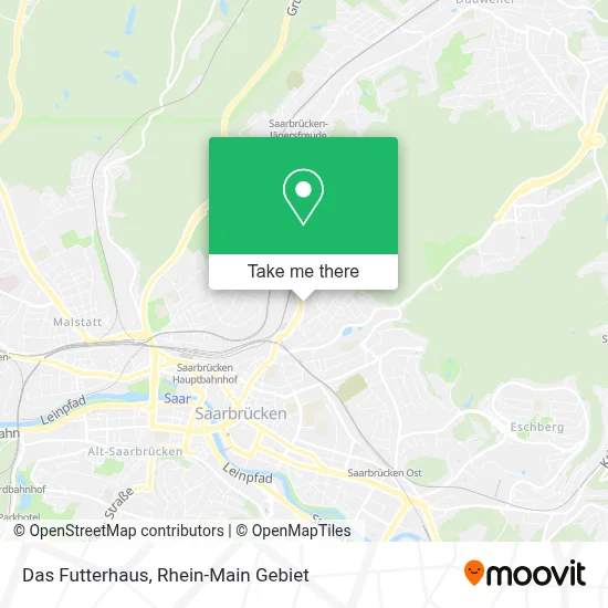 Das Futterhaus map