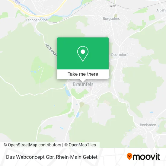 Das Webconcept Gbr map