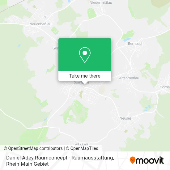 Daniel Adey Raumconcept - Raumausstattung map